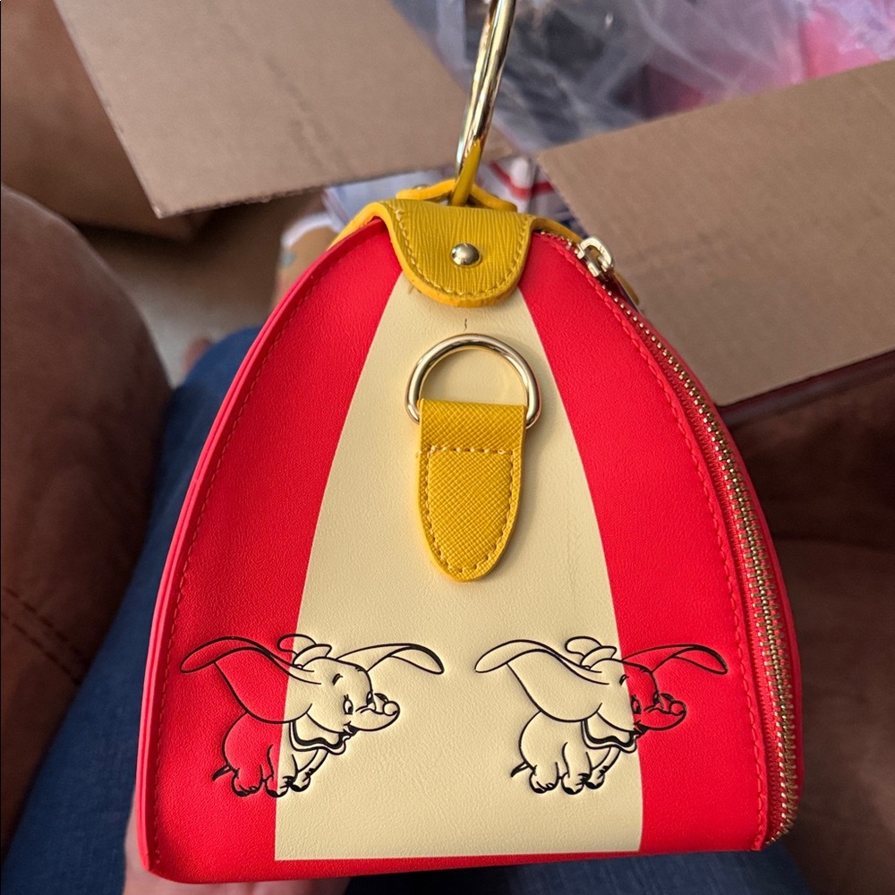 Loungefly Disney Dumbo Circus Tent Crossbody Bag New with Tags - Picture 2 of 8